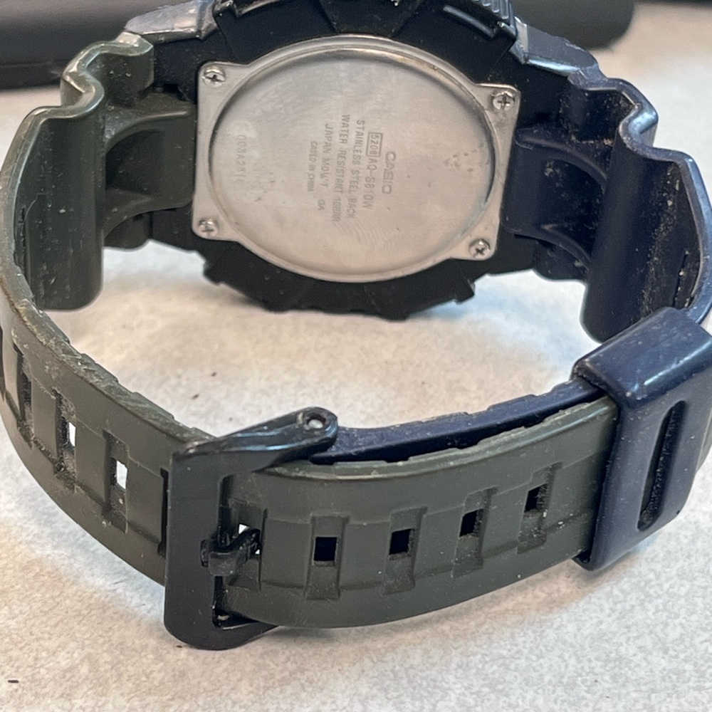 Casio AQ-S810W Tough Solar Digital Alarm Chrono Men’s Watch - Picture 3 of 4